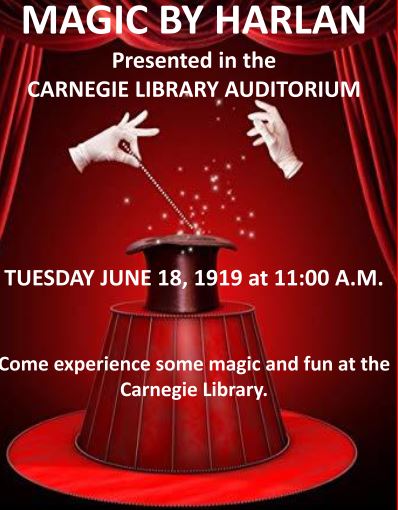 Carnegie Library Magic Show